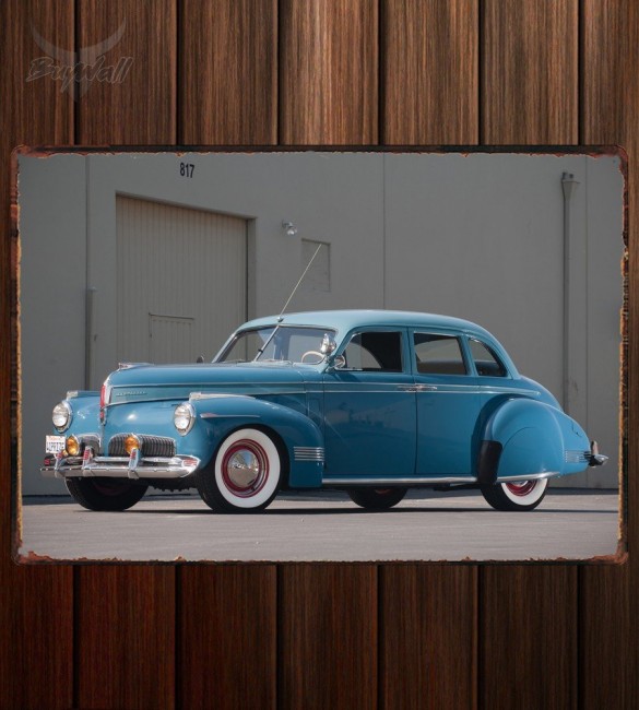 Металлическая табличка Studebaker Commander Cruising Sedan Металлическая табличка Studebaker Commander Cruising Sedan